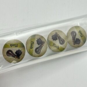 Shadows of Brimstone City of Ancients Flash Powder Tokens Complete Set of 4